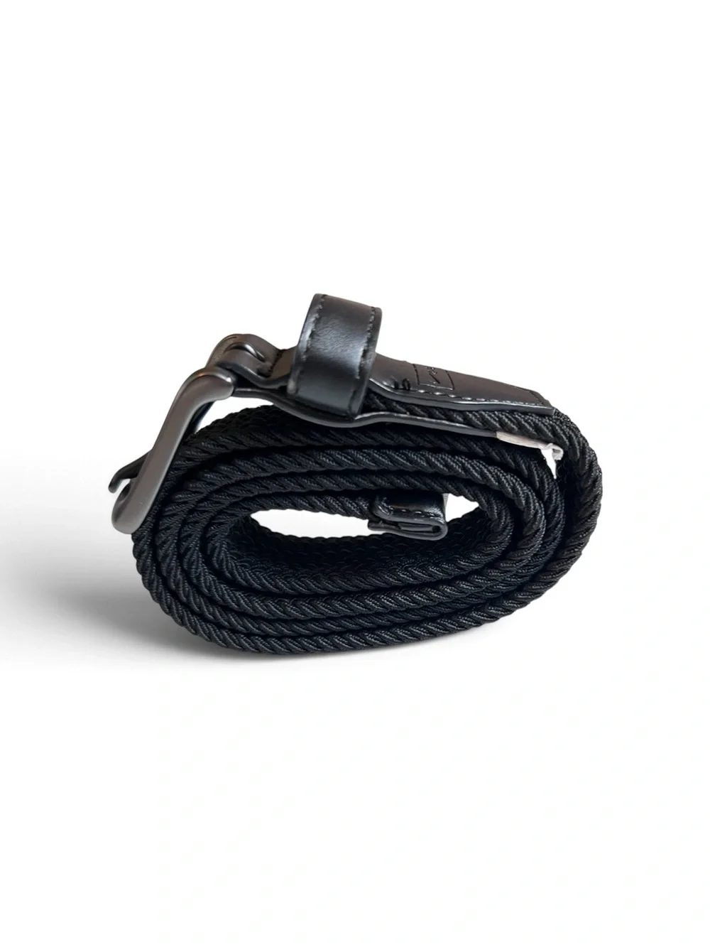Nike Men’s Golf G-Flex Stretch Woven Braided Black Belt Size M